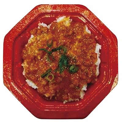 ピリ辛粗びき豚あんかけ丼