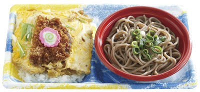 そば弁当(カツ丼)