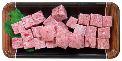 牛鶏サイコロステーキ(成形加工肉・解凍)