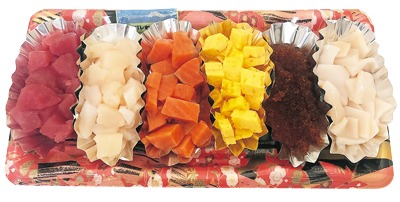 生バラちらし(とびっこ・玉子入)