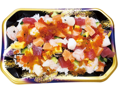 海鮮バラちらし