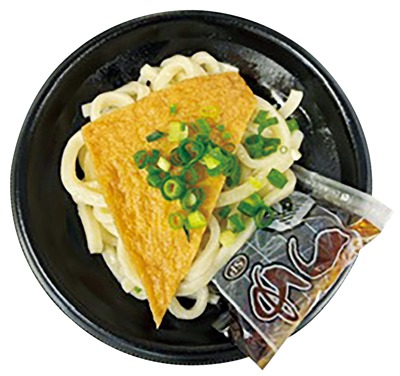 きつね揚げうどん