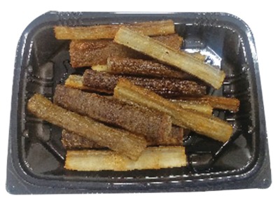 幕別産春堀ごぼうの唐揚げ