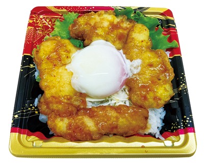 鶏天丼(温玉)