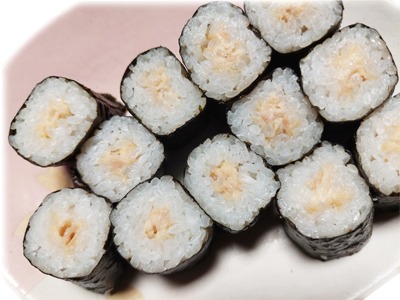 細巻寿司各種(ツナマヨ)