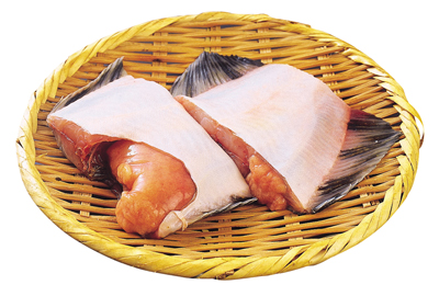 子持ち黒がれい切身