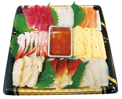 生寿司種(いくら・玉子入)