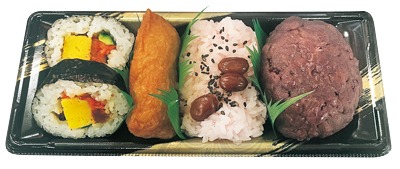おはぎ・赤飯・寿司セット(太巻・いなり)