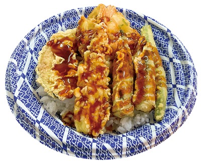 季節の天丼  (おくら入り)