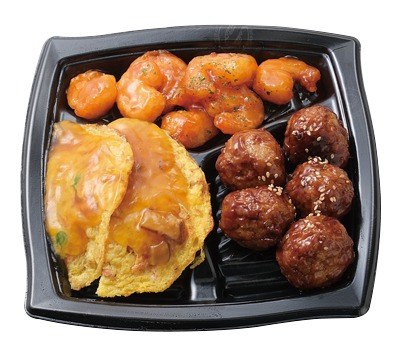 中華3点盛り(エビチリ・かに玉・豚角煮)