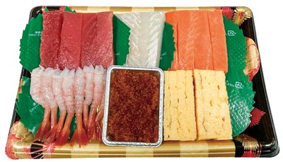手巻寿司種(とびっこ・玉子入り)