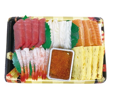 生寿司種(いくら・玉子入)