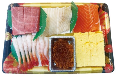 生寿司種（とびっこ・玉子入り）