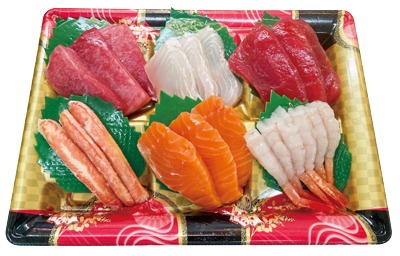 刺身用お造り(中とろ入り)