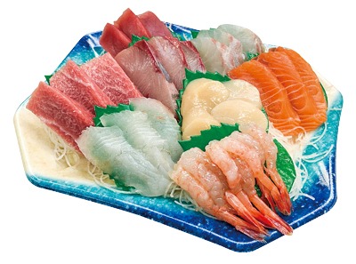 お刺身本まぐろ入り少量8品盛