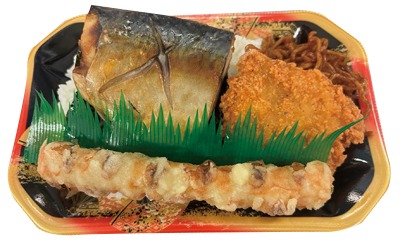 お買い得のり弁(塩サバ)