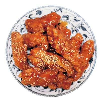骨なしチキン甘辛揚げ