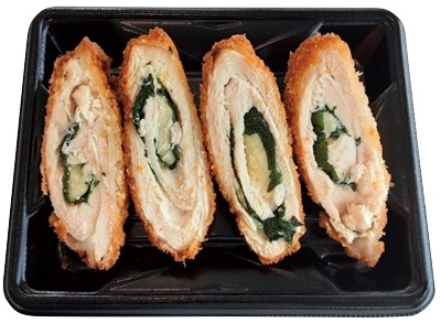 チーズ大葉のチキン巻カツ