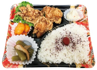 唐揚げのお弁当