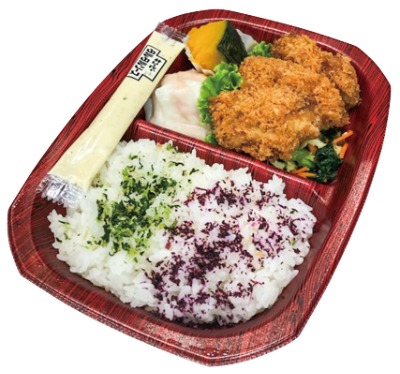 広島菜ごはんと牡蠣フライ弁当
