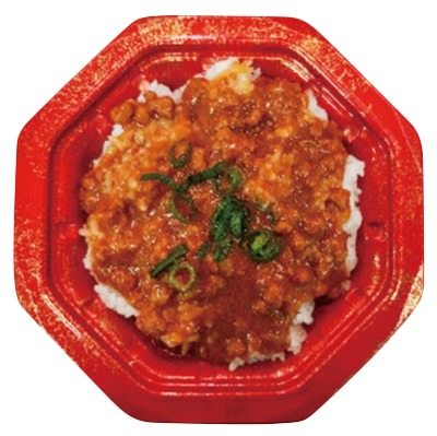 豆板醤香るピリ辛あらびき豚あんかけ丼