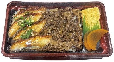 うな牛丼（黒毛和牛使用）