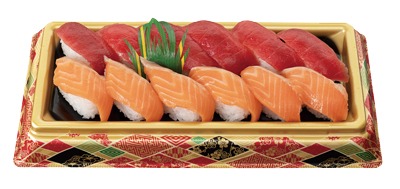 特撰握り(本まぐろ&サーモン)
