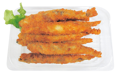 子持ちししゃもフライ