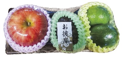 お供物セット(りんご・デラウェア・みかん)