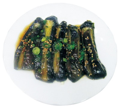 揚げなすの甘辛煮