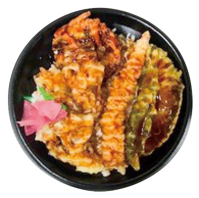 季節の天丼 (舞茸入り)