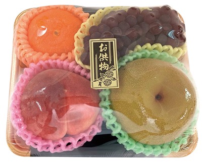 お供えセット（福島県産 桃・福岡県又は佐賀県産 幸水梨・山形県産 デラウェア・佐賀県産 ハウスみかん）