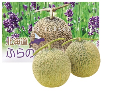 富良野メロン秀品（2Lサイズ）