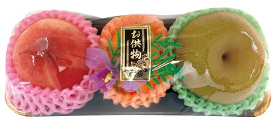 お供えセット（福島県産 桃・福岡県又は佐賀県産 幸水梨・佐賀県産 ハウスみかん）