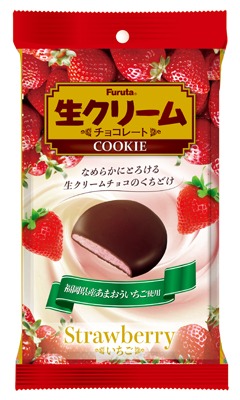 生クリームチョコクッキーいちご
